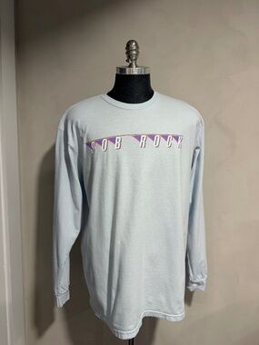 John Mayer Sob Rock U.S. Tour 2022 Long Sleeve Shirt XL Comfort Colors Blue